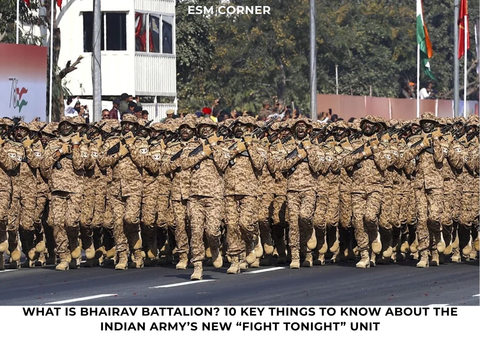 esm corner BHAIRAV BATTALION