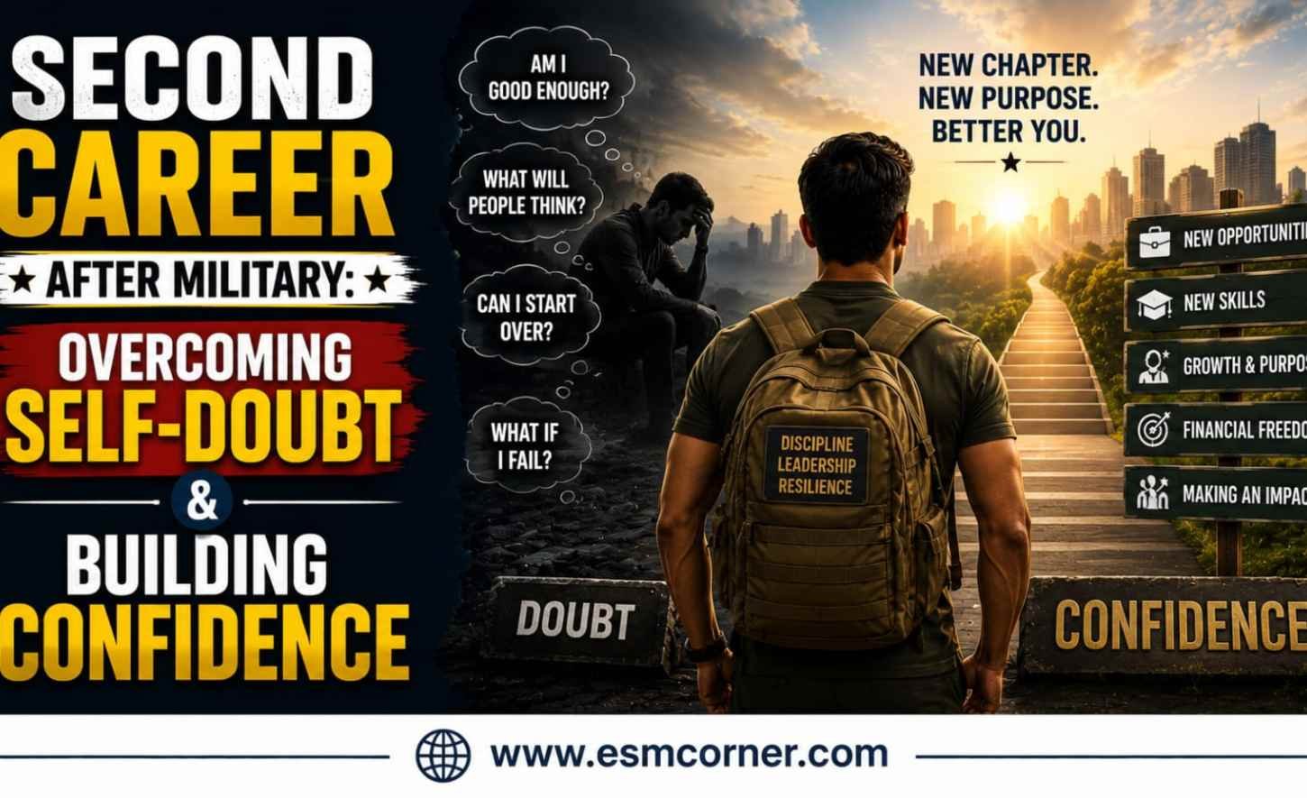 SECOND CAREER: OVERCOMING SELF-DOUBT & BUILDING CONFIDENCE