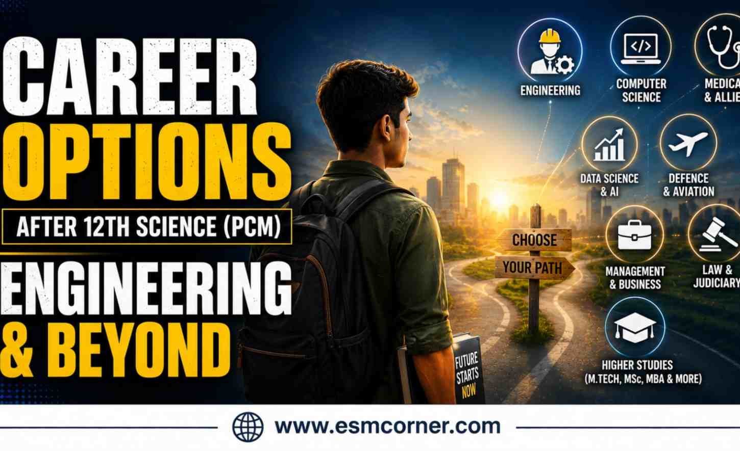 Career Options After 12th PCM